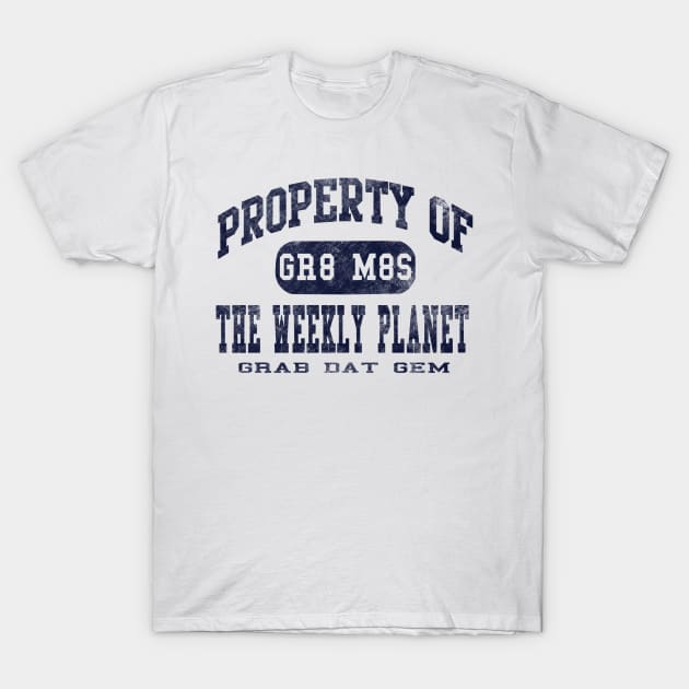 Dark property of weekly planet T-Shirt by Artbylukus